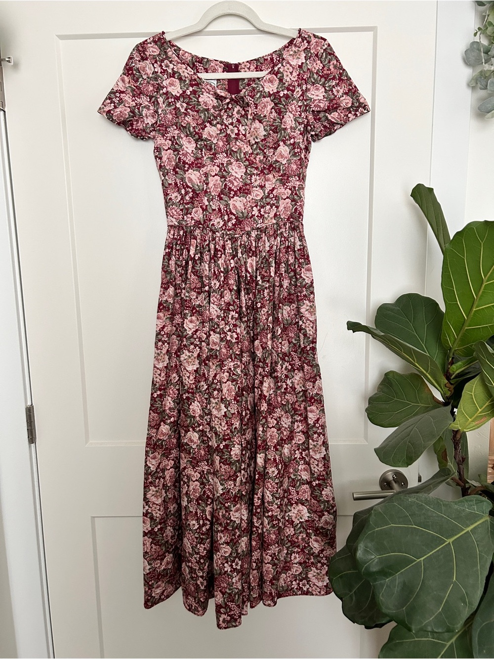 Vintage Laura Ashley Floral Tea Dress